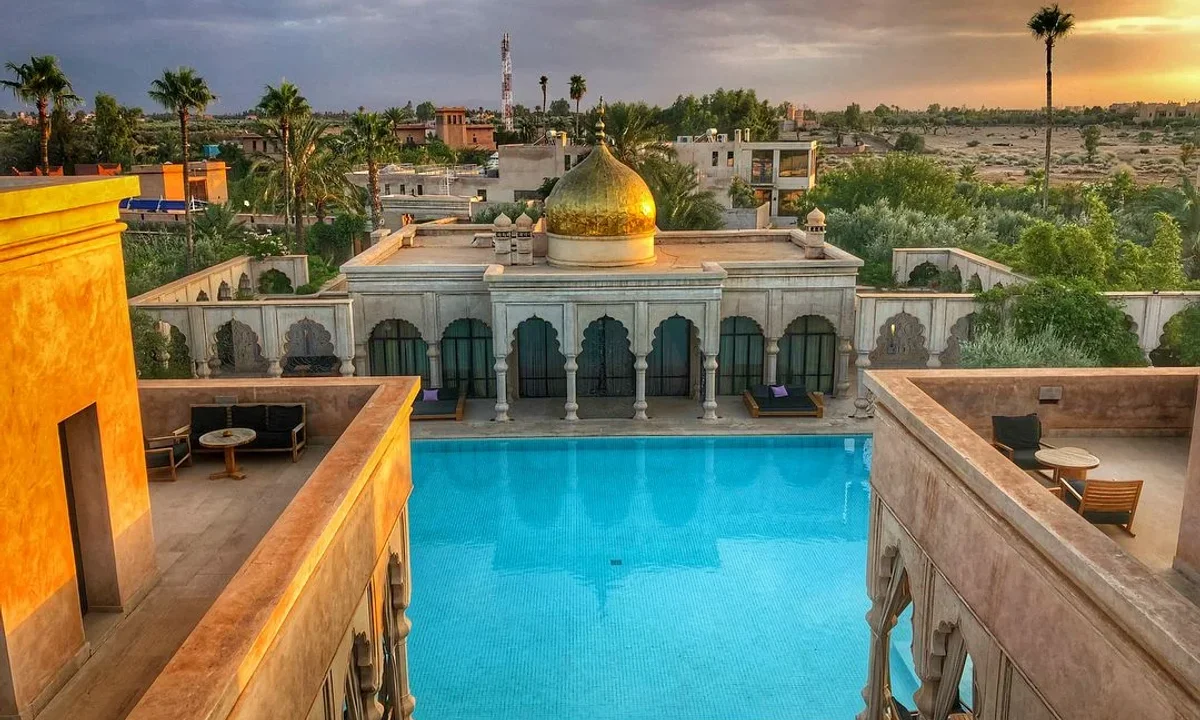 Palais Namaskar — Exterior view, Marrakech