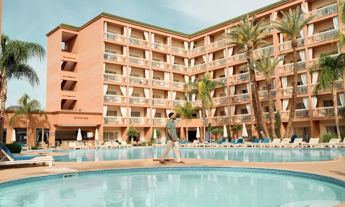 Savoy Le Grand Hotel — Exterior view, Marrakech