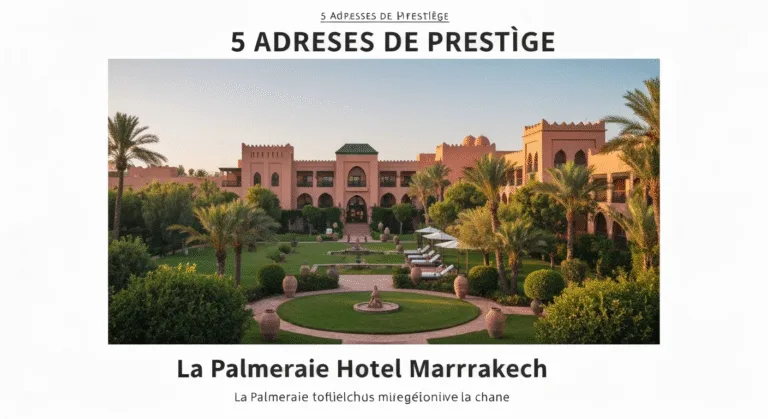 la Palmeraie hôtel Marrakech Prestige | InsideKech