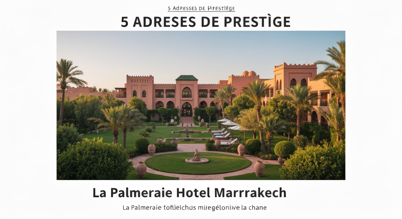 la Palmeraie hôtel Marrakech Prestige | InsideKech