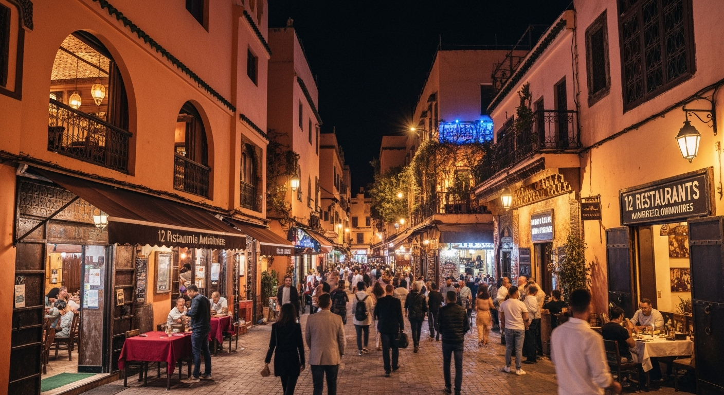 12 Restaurants Ambiance Marrakech 2025 | InsideKech