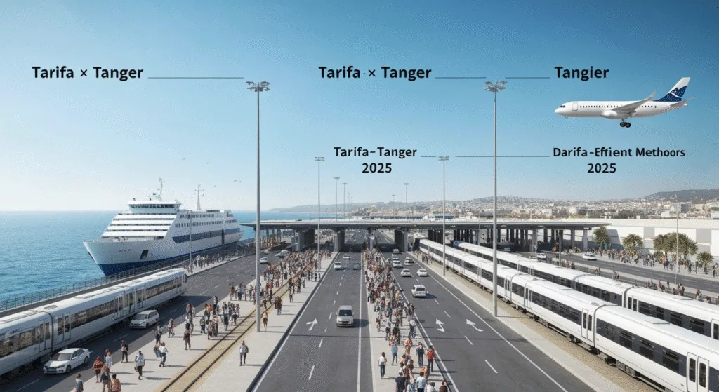 Tarifa Tanger : 4 Moyens Transport 2025 | InsideKech
