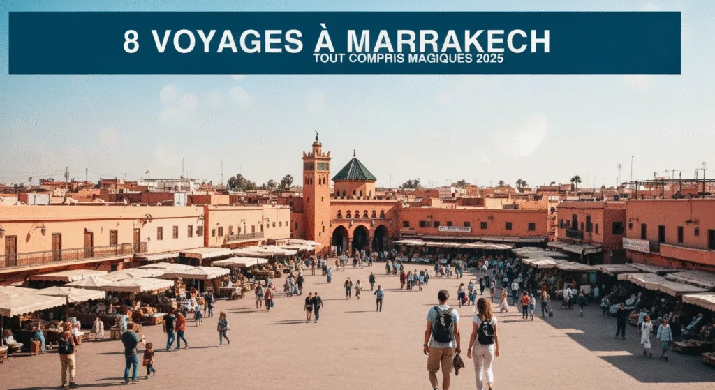 8 Voyage à Marrakech Tout Compris 2025 | InsideKech